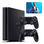 کنسول بازی سونی مدل Playstation 4 Slim ریجن 2 کد CUH-2216B ظرفیت 1 ترابایت به همراه 20 عدد بازی