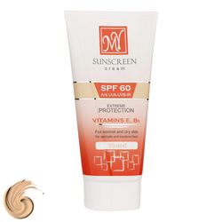 کرم ضدآفتاب رنگی مای مدل Extreme Protection، مناسب پوستهای نرمال و خشک، حجم 50 میلیلیتر