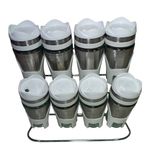 ست جا ادویه 8 پارچه کاپریس مدل فلورا کد WSW8