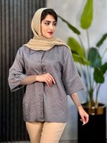 تونیک پلوتی آستین گت کد 1834