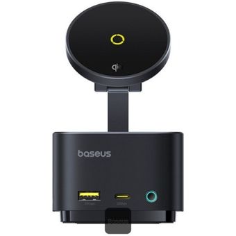 هاب 7 پورت و شارژر وایرلس باسئوس مدل Baseus MagPro Series II  B00072900121
