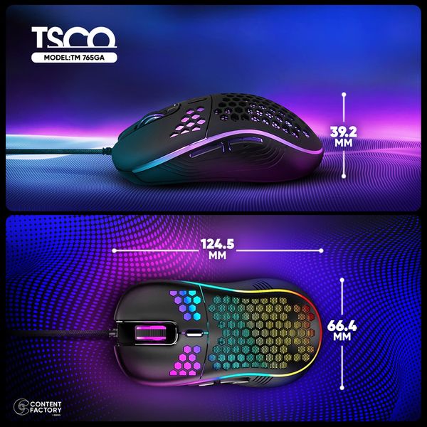 ماوس مخصوص بازی تسکو مدل TM 765GA