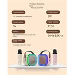 اسپیکر بلوتوثی مدل K12 همراه دو میکروفون بی سیم