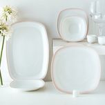 سرویس غذاخوری 27 پارچه 6 نفره چینی زرین ایران مدل Mon Belan