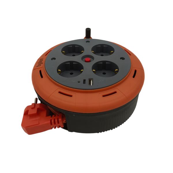 چندراهی برق بیلیون مدل قرقره PHE-05310-F USB-C