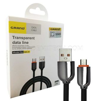 کابل میکرو USB برند گرند GRAND مدل GK-31