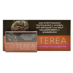 سیگار ترا/تریا امبر ارمنی|طعم آجیل و متوسط/TEREA AMBER