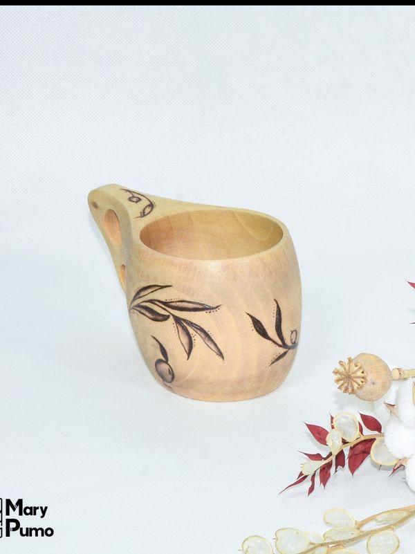 کوکسا (لیوان چوبی) - کد 8001