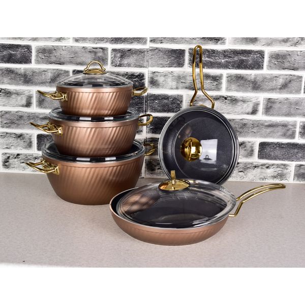 سرویس پخت و پز 10 پارچه ام جی اس مدل فورج ساده