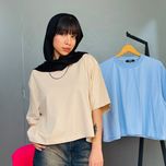 تیشرت کراپ باکسی بیسیک