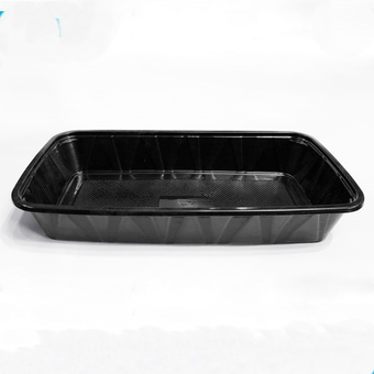 ظرف یکبار مصرف سینی مشکی مهرپارسا کد 806 تعداد 100 عدد