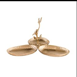 اردوخوری بیضی گلدکیش مدل استیل گلد  کد GK807122