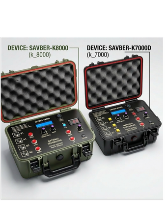 اسکنر GPR(ساخت روسیه) سایبر K_8000 کشف طلا و گنجینه