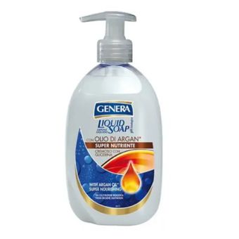 مایع دستشویی جنرا مدل Super Nutriente حاوی آرگان و گلیسیرین حجم 500 میلی لیتر