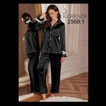 محصول جدید لورنزا شومیز و شلوار ساتن کد 2569