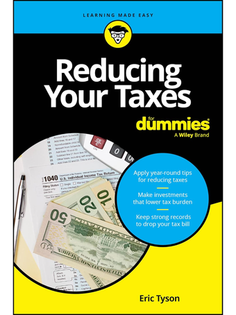 کتاب آموزش کاهش مالیات Reducing Your Taxes For Dummies