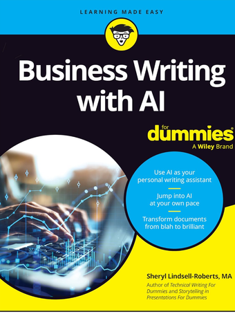 کتاب نوشتن کسب و کار با هوش مصنوعی Business Writing with AI For Dummies
