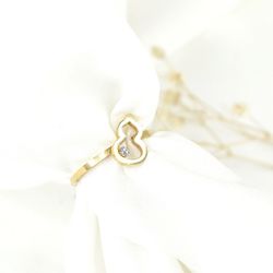 انگشتر برند استیل نگین دار کد 8169