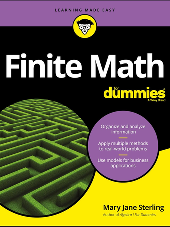 کتاب ریاضی به زبان آدمیزاد Finite Math For Dummies