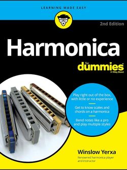 کتاب آموزش سازدهنی Harmonica For Dummies