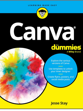 کتاب صفر تا صد کنوا Canva For Dummies