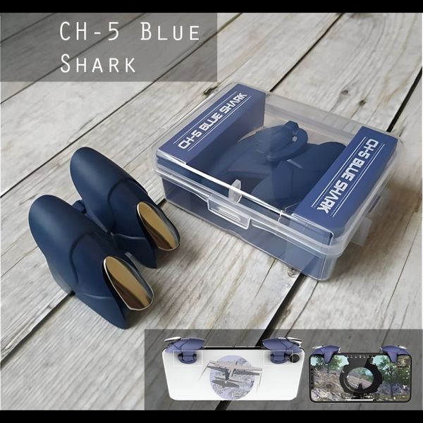دسته بازی پابجی مدل BLUE SHARK مدل ch-5