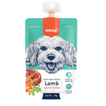 پودینگ سگ ونپی با طعم بره ، هویج و نخود فرنگی / Wanpy dog pudding with lamb & peas & carrot flavor