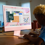 آل این وان استوک آیمک 2021 Apple Apple 2021 iMac ( Apple M1 chip with 8‑core CPU and 8‑core GPU, 4 ports, 8GB RAM, 256GB)