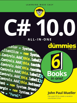 کتاب آموزش سی شارپ برای آدمیزاد C# 10.0 All-in-One For Dummies
