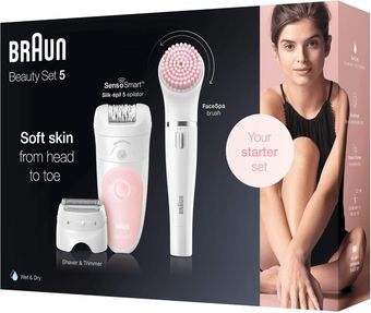 ست اپیلاتور 4کاره سری 5 براون مدل Braun Silk-épil 5 Beauty Set 5-875