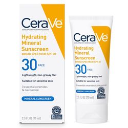 کرم ضد آفتاب مینرال سراوی SPF30 مخصوص صورت