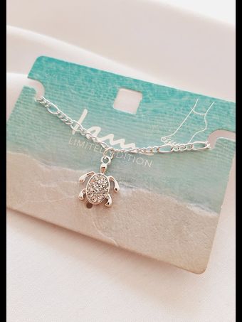 پابند لاک پشت ابکاری نقره