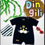 رامپر + دستمال گردن طرح ببر