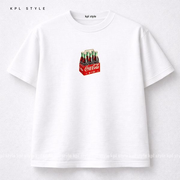 تیشرت باکسی 100٪ پنبه (Coca-Cola) | کد 1381