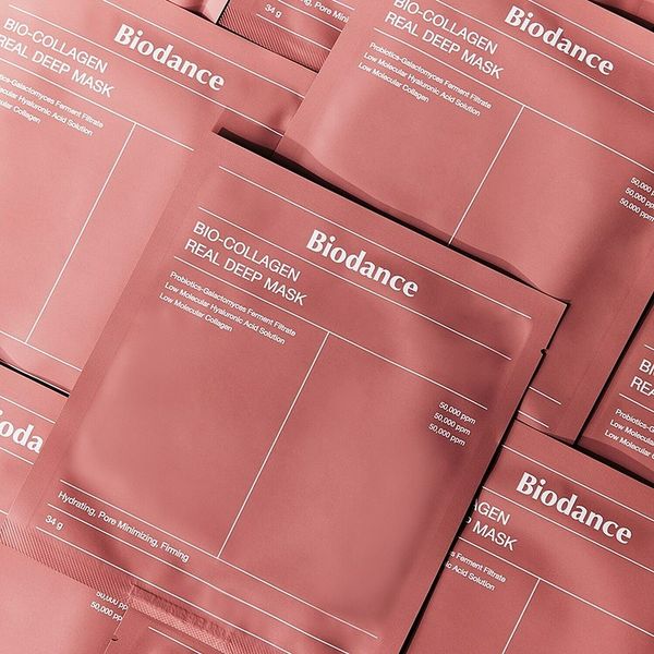 ماسک ورقه ای ریل دیپ ماسک بیودنس در 2مدل کلاژن و جوانساز BIODANCE Real Deep Mask