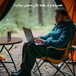 مودم 4G LTE قابل حمل اسفیورد مدل M770 با باتری 8000mAh، پشتیبانی از 10 دستگاه همزمان، سرعت دانلود تا 50Mbps، فایروال داخلی و اتص