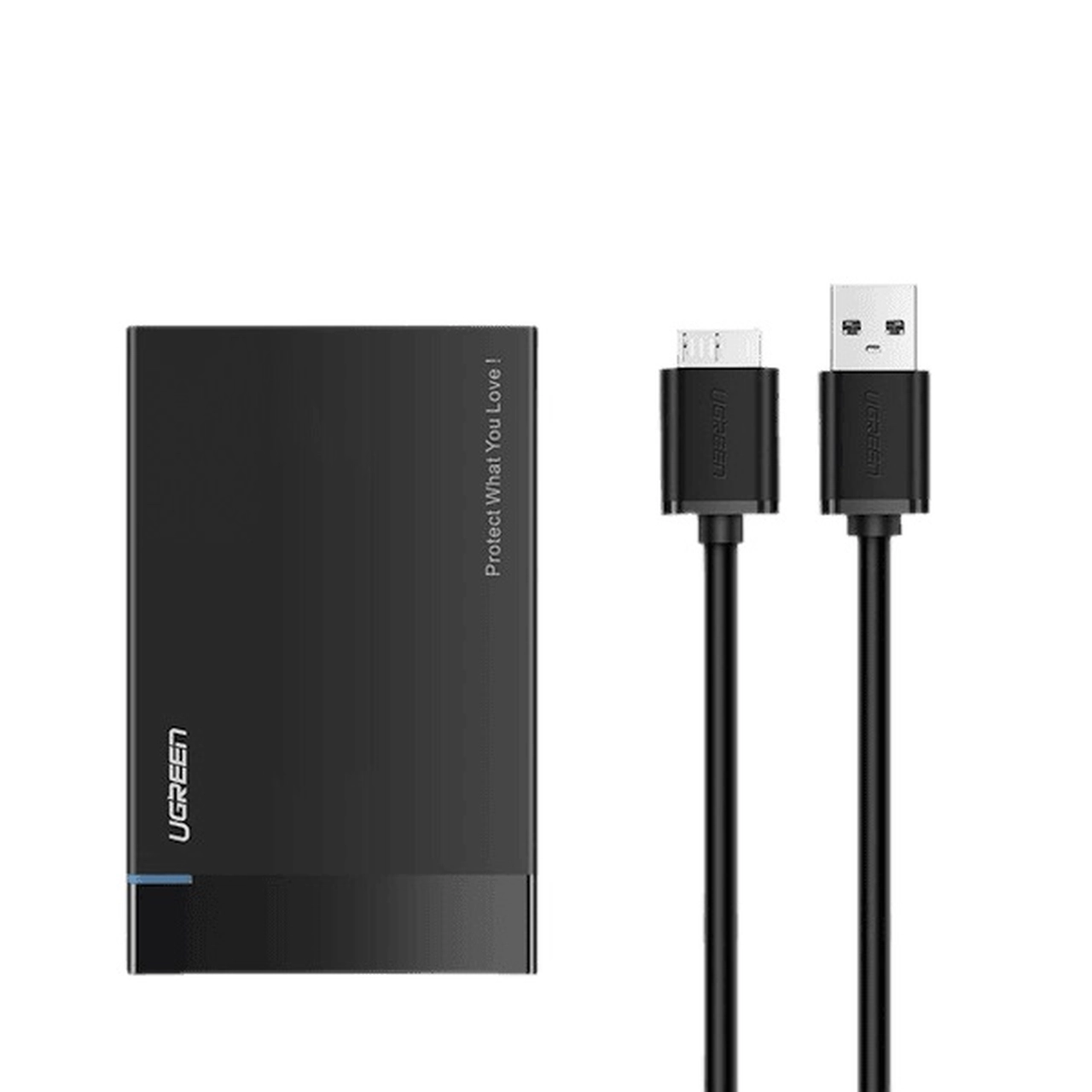 هاب 4 پورت UGREEN مدل CM416 با کابل یک متری - مشکی (گارانتی...