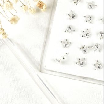 پیرسینگ بینی طرح تاج ساخت ایتالیا کد 8390