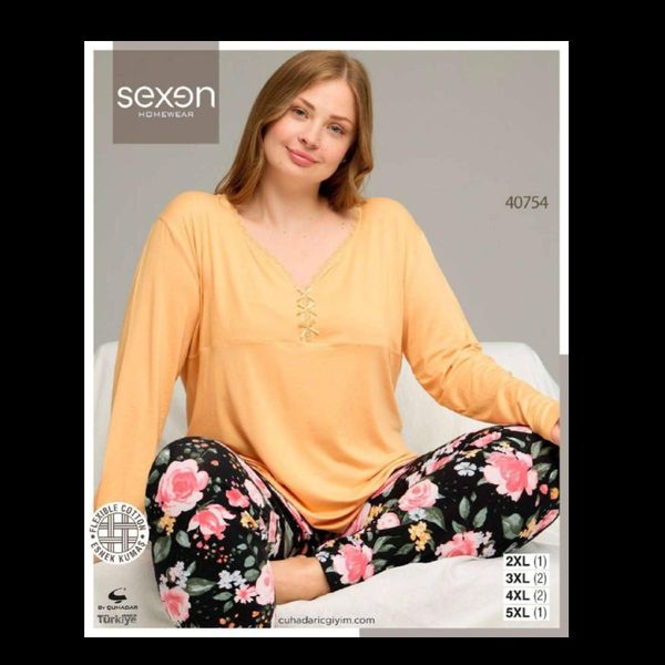 ست بلوز شلوار پاییزه زنانه برند sexen🇹🇷-2