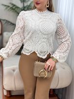 شومیز دانتل روژان 2976
