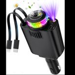 شارژر فندکی 66 وات و پروژکتور کهکشانی خودرو (مدل B1) ⚡🚗