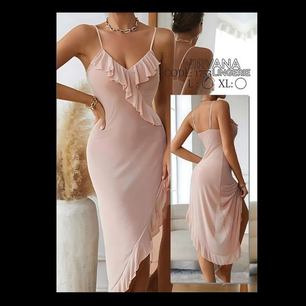 لباس خواب بلند جذاب  کد : 1753