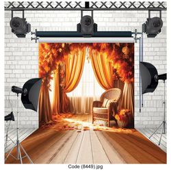 بکدراپ طرح پاییزی کد 8449