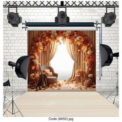 بکدراپ طرح پاییزی کد 8450