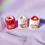 رژ لب مخملی کیک توت فرنگی دوپ فلاور نوز