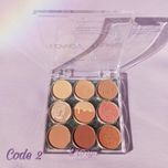 پالت سایه 9 رنگ بستنی HUDAMOJI