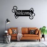 استیکر دیواری طرح welcome کد 007