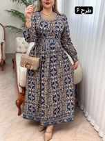 پیراهن یقه خشتی 2441