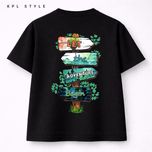 تیشرت ترند Adventure | قواره باکسی %100 پنبه کد 1301