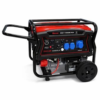 موتور برق دوکار 8.5 کیلووات ریموت دار، استارتی دسته چرخ دار مدل DG11050ERA